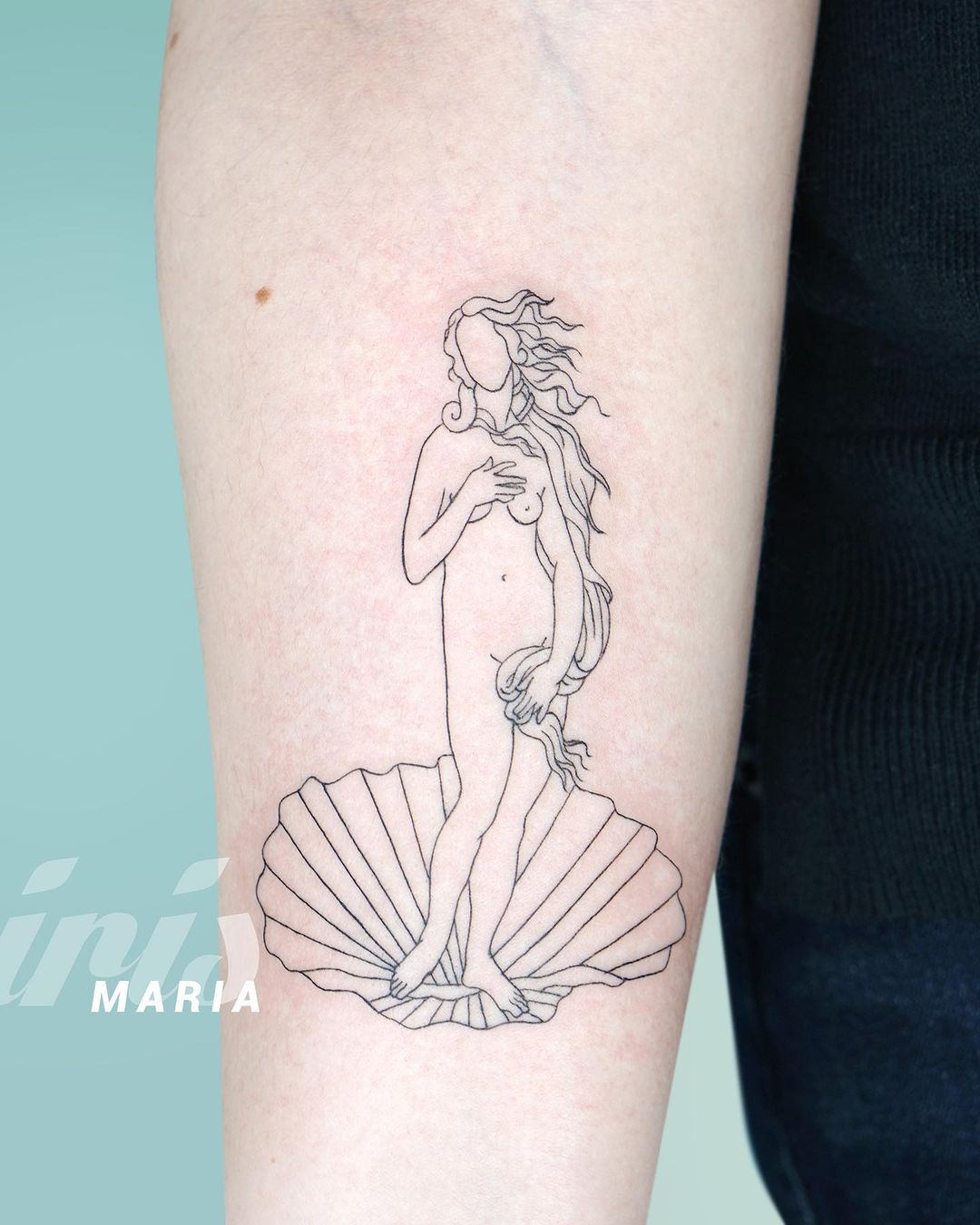 Maria Venus  Iris Tattoo